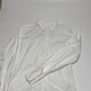 Everlane Men's White Casual Button Down Shirt